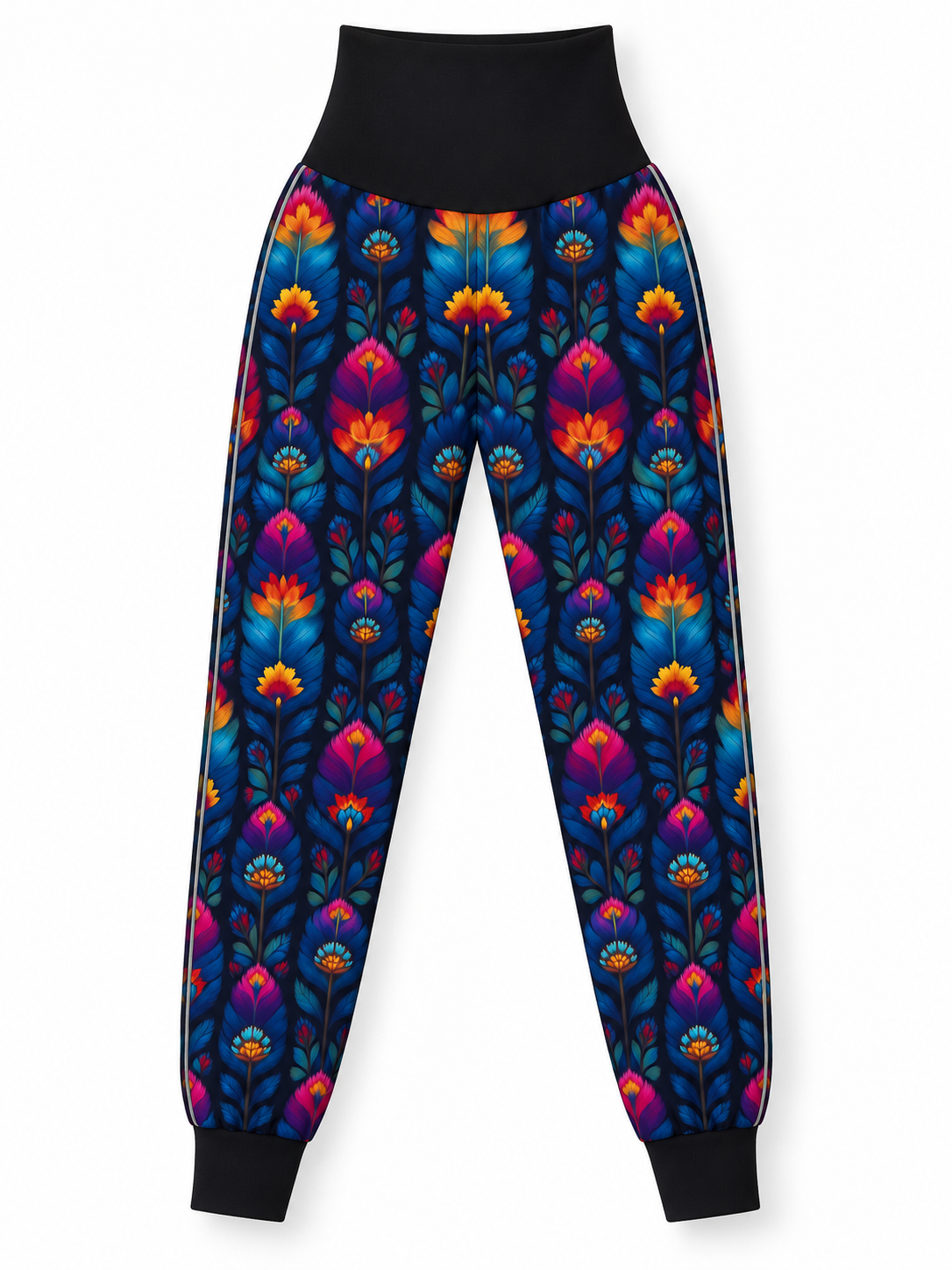 Spodnie softshell damskie grzyby folk
