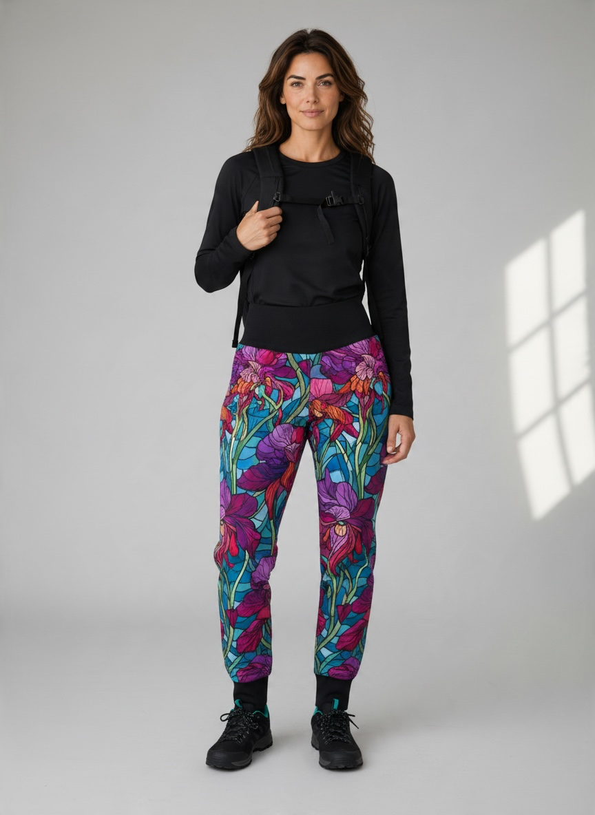 Spodnie softshell damskie irysy
