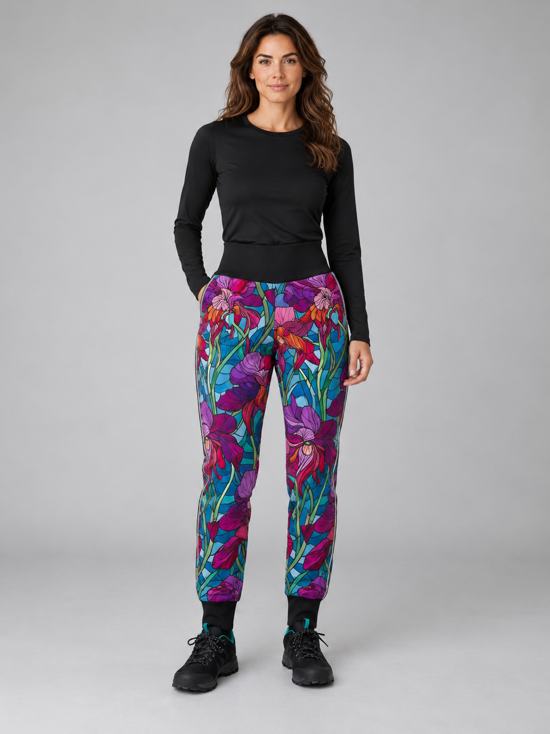 Spodnie softshell damskie irysy
