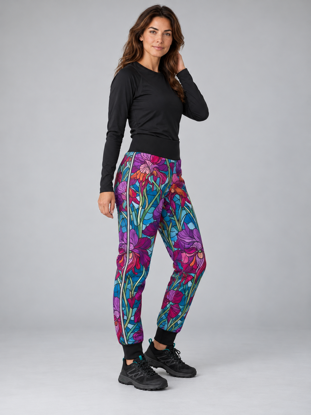 Spodnie softshell damskie irysy