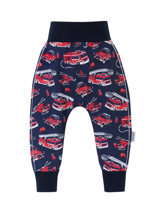 Children's softshell trousers - fire brigade navy blue (available immediately)