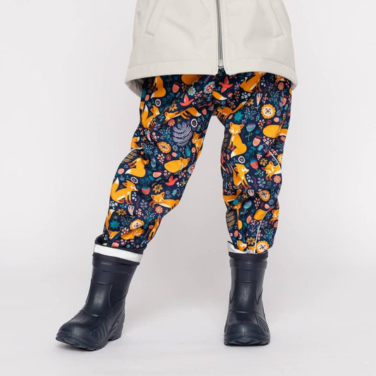 Children's softshell pants - ginger fox (available immediately)
