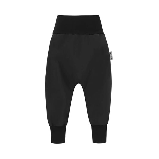 Spodnie softshell dziecięce - rosnące - czarne