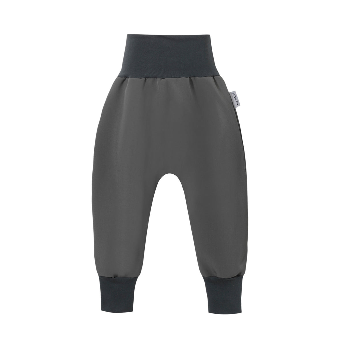 Spodnie softshell dziecięce - grafitowe