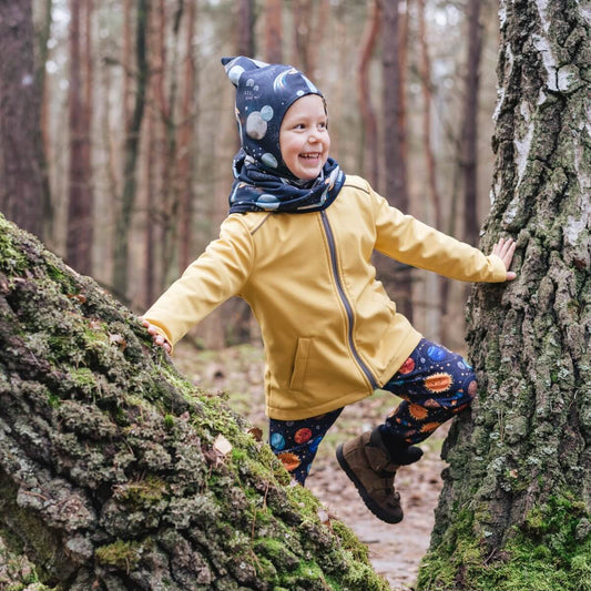 Children's softshell trousers - space (available immediately)