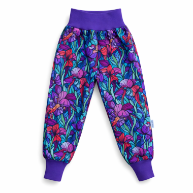 Spodnie softshell dziecięce Irysy – wodoodporne, oddychające | Mamaiti